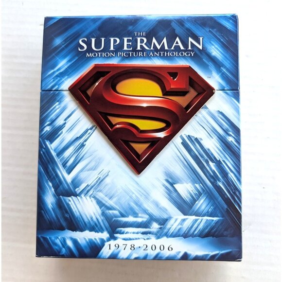 The Superman Motion Picture Anthology 1978-2006 Blu Ray DC Comics - Picture 1 of 7